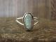 Navajo Indian Sterling Silver White Opal Ring by Mariano - Size 7