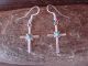 Navajo Indian Jewelry Handmade Sterling Silver Cross Earrings -  Louise Joe