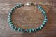 Navajo Hand Strung Turquoise Beaded Bracelet by Jeanette Calabaza
