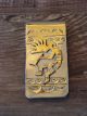 Native American Jewelry Hand Stamped Money Clip! 12 kt. Gold Fill Kokopelli