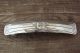 Navajo Jewelry Hand Stamped Sterling Silver Hair Barrette! - Chee