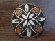 Acoma Indian Hand Painted Pottery Seed Pot - E. Antonio