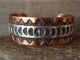 Native American Copper Silver Bracelet by Eloy Chavez