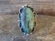 Navajo Indian Jewelry Nickel Silver Turquoise Ring Size 8 - J. Cleveland