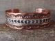 Native American Copper Silver Bracelet by Eloy Chavez