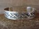 Native Indian Sterling Silver Overlay Bracelet by Begay