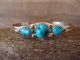 Navajo Indian Turquoise Sterling Silver Bracelet by Phillip Yazzie