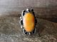 Navajo Indian Jewelry Nickel Silver Spiny Oyster Ring Size 8