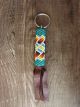 Navajo Indian Hand Beaded Key Chain - J. Cleveland