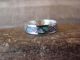 Navajo Sterling Silver Opal Inlay Ring Size 6 by Morgan