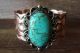 Navajo Indian Copper Turquoise Bracelet by Jackie Cleveland!