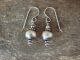 Sterling Silver Navajo Pearl Dangle Earrings by Jan Mariano