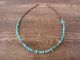 Native American Santo Domingo Turquoise Heishi Necklace - Calabaza