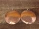 Navajo Indian Jewelry Hammered Copper Dangle Earrings by Etsitty