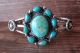 Navajo Sterling Silver Turquoise Cuff Bracelet! Begay
