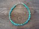 Navajo Indian Hand Strung  Turquoise Bracelet - Jake