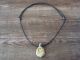  Hand Carved Marble Adjustable Turtle Fetish Necklace - Mitchell