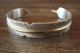 Navajo Indian Jewelry Sterling Silver Gold Fill Feather Bracelet by Chris Charley!