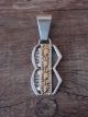 Native American Jewelry Hand Stamped Pendant w/ 14 kt. Gold Fill - Antia 