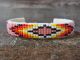 Navajo Indian Hand Beaded Bracelet by Raven Cleveland