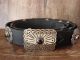 Navajo Indian Nickel Silver Onyx Concho Belt - Jackie Cleveland