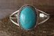 Navajo Indian Turquoise Sterling Silver Bracelet - Yazzie