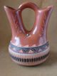 Navajo Indian Hand Etched Wedding Vase Signed Gilmore