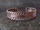 Navajo Native American Jewelry Handmade Copper Bracelet Elaine Tahe