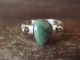 Navajo Indian Jewelry Sterling Silver Turquoise Ring- Size 9