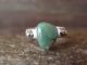 Navajo Indian Jewelry Sterling Silver Turquoise Ring- Size 7