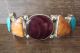 Navajo Indian Jewelry Sterling Silver Spiny Oyster Bracelet! T. Yazzie