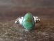 Navajo Indian Jewelry Sterling Silver Turquoise Ring- Size 5