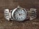 Native American Indian Sterling Silver Lady's Watch Signed B. Morgan