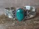 Navajo Indian Nickel Silver & Howlite Bracelet by Cleveland