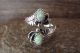 Navajo Indian Jewelry Sterling Silver Opal Adjustable Ring! 