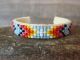 Small Navajo Hand Beaded Baby Bracelet by Cleveland