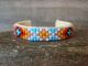 Small Navajo Hand Beaded Baby Bracelet by Cleveland