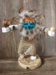 Navajo Indian Handmade Sunface Kachina Signed JA