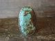 Navajo Indian Sterling Silver & Turquoise Ring Size 9.5 - Signed Ray Jack
