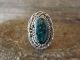 Navajo Indian Sterling Silver Turquoise Ring Size 7 - Annette Chiquito