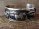 Navajo Indian Jewelry Sterling Silver Horse Bracelet by T & R Singer