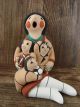 Jemez Pueblo Indian Handmade Clay Storyteller by D. Lucero