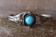 Native American Jewelry Nickel Silver Turquoise Bracelet by Phoebe Tolta