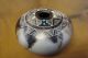 Acoma Pueblo Etched Horse Hair Seed Pot by Gary Yellow Corn