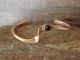 Native American Jewelry Copper & Onyx Bracelet by Skeets