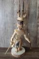 Native American Indian Handmade Antelope Dancer Kachina  Platero 