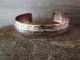 Navajo Copper & Sterling Silver Kokopelli Bracelet by Skeets