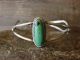 Navajo Indian Sterling Silver Turquoise Bracelet Signed Betone