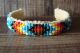 Navajo Indian Jewelry Hand Beaded Baby / Child's Bracelet by Jacklyn Cleveland