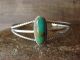 Navajo Indian Sterling Silver Turquoise Bracelet Signed Betone